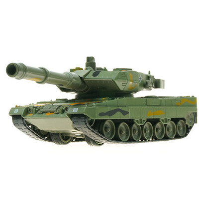 

Jingdong Supermarket] Kaidi Wei alloy military model 1:40 German "leopard" 2A6 tank simulation model boy toy 685053