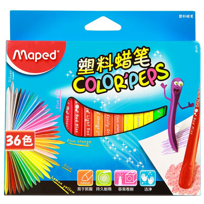 

Мелок Maped CH862004 36-цветный пластиковый восковой