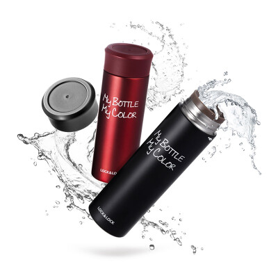 

Lock & lock lock & lock Colorful Insulation Cup Two-piece Set 330ml 390ml LHC4015BSH602 Red Black