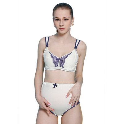 

Pill Mummy Breast Breast Underwear Set Беременные женские нижнее белье Беременные женские нижнее белье B7073 Бежевый 85C