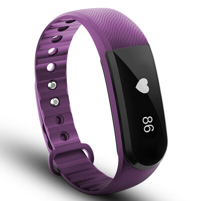 

Move pac pic heart bracelet smart bracelet спортивный браслет умное распознавание движения спящий режим шаг напоминание о вызовах водонепроницаемый шарм фиолетовый