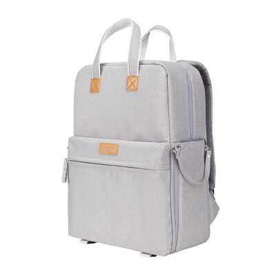 

MatchstickMen FC-7016 casual shoulder bag fashion multi-function bag notebook business backpack shoulder camera camera bag classic gray