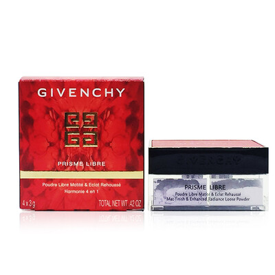 

Givenchy (Givenchy) Lightweight Seamless Star four powder 1 (China Red limited edition) 4x3g (Si Gong Ge magic powder powder powder makeup oil multi-color