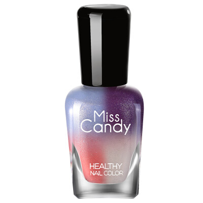 

Miss Candy Healthy Nail Polish Strippable Nail Polish Sustained Gradient Light Variable Temperature Variation Light Variation Purple Honey Pee M51