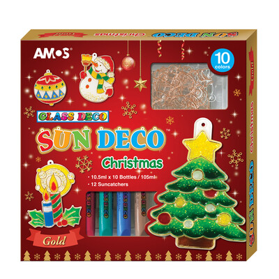 

AMOS children free of plastic paint paint Korea imported educational toys - Christmas pendant suit