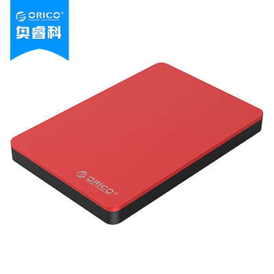 

Orrick (ORICO) MD25U3 2,5-дюймовый USB3.0 мобильный жесткий диск алюминиевый SATA3.0 портативный серийный ящик внешний блок красный