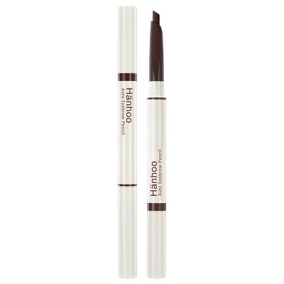 

Hanhou Hanhoo triangle automatic eyebrow pencil 01 dark brown 026g waterproof lasting no blooming natural three-dimensional easy to color