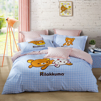 

LOVO LOTHER LIFE ПРОИЗВОДИТ ХЛОПОК ТЕКСТИЛЬ 4-Piece TRAVEL TRAIN - Lazy Day Blue Kit 1.2m Кровать 150 * 215 см
