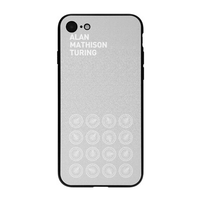 

dostyle «footprint series» phone shell hammer design iPhone7 / iPhone8 оболочка телефона Алан Тьюринг родился