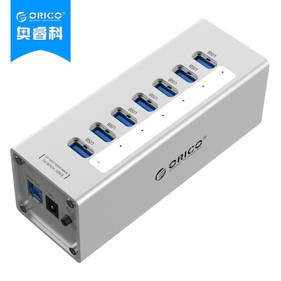 

ORICO (ORICO) A3H7 алюминий MAC-таблица 7 HUB USB3.0 концентратор расширен делитель мощности с серебром