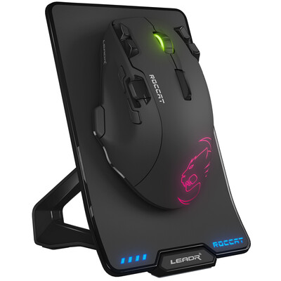 

Ice Leopard (ROCCAT) Беспроводная титановая акула Leopard Leadr Game Mouse Black