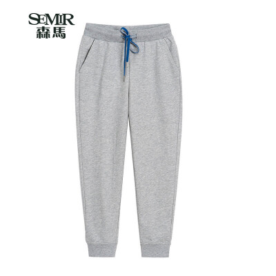 

Semir Semir casual pants summer sports casual pants youth Korean version of the wild pants 12216260055 in the flower gray