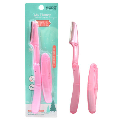

Jingdong Supermarket] San Di Yi goods make-up tools Xiu Mei knife three loaded (Japan high-density mesh blade color random) new and old packaging random distribution