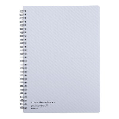 

National reputation KOKUYO city impression double helix binding notebook notepad B5 80 pages white 2 installed WSG-SNUB580W