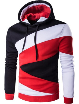 

New Men Fashion Hoodies Hooded Sweater Pullover Jumper