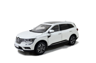 

Paudi 118 scale RENAULT KOLEOS koleos 2016 White Diecast Model Car die-cast car