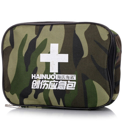 

Hainuo Hainuo portable trauma emergency package home outdoor car with first aid kit (camouflage