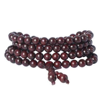 

Wen play the world (wenwantianxia) Venus high oil dense lobular red sandalwood 108 men and women models Buddha beads bracelet 8mm