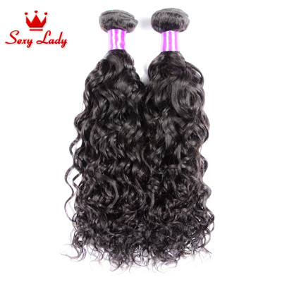 

Malaysian Virgin Hair 2 bundles Water Wave Wet And Wavy Curly Weave Human Hair Bundles Mi Lisa Malaysian Water Wave Virgin Hair