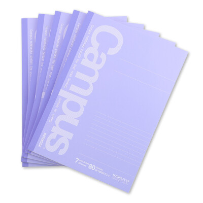 

KOKUYO Campus Notebook / Notepad B5 80 pages W-NB587C-V Purple 5