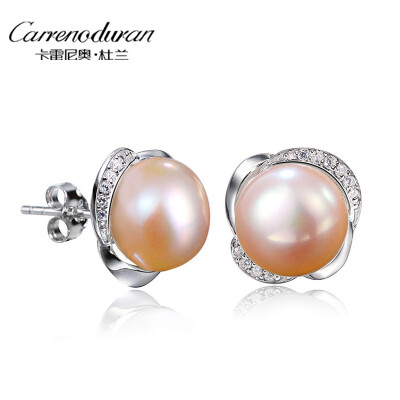 

Carrenne Durant Carrenoduran Stamens Pink Freshwater Pearl Stud Earrings Send Girlfriend Gift 9-10mm ED01014