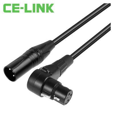

CE-LINK 2809 Three-core XLR male extension cable extension 5 meters 3-core cardone cable microphone microphone audio line line
