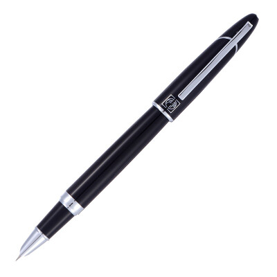 

Picasso (pimio) ps-919 black silver clip financial pen / ink pen