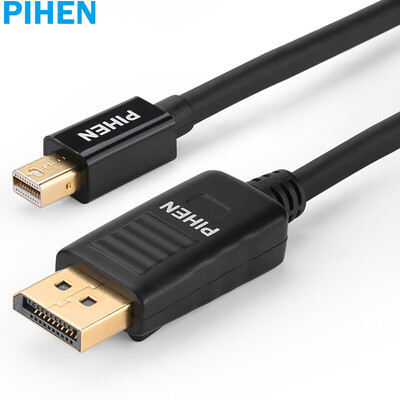 

(PIHEN) PH-ZHX036 Мини-кабель DP-DP 4K HD DisplayPort для подключения к молнии Apple Mac подключает дисплей для подключения к общественному кабелю 2 метра