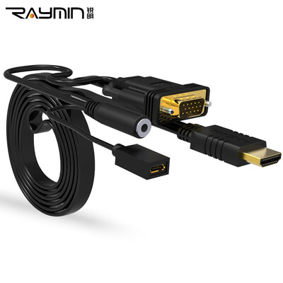 

Руи Мин LA210501 HDMI кабель HD к порту адаптера VGA адаптер VGA