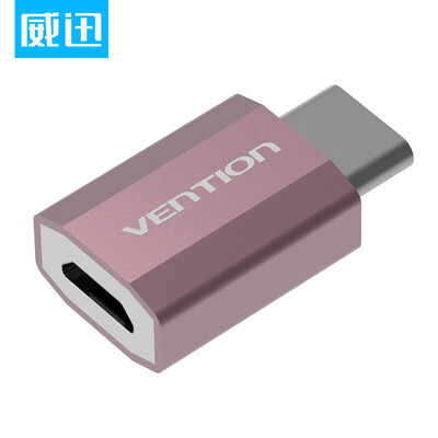 

Weining (VENTION) Тип-C адаптер USB3.1 тип-c адаптер Эндрюс мобильный телефон просо Meizu музыка как кабель для передачи данных кабель конвертер розового золота CDAM