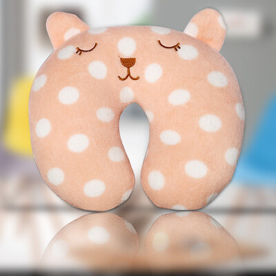 

Ivy pillow cushions U-pillow warm care nap nap travel sleep pillow home textile bedding toys flannel little love 33 28CM
