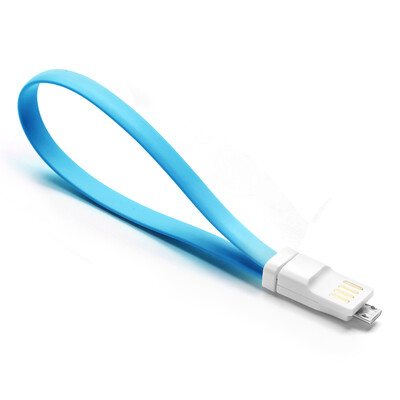 

Зеленый рис (ЧИНГ МИ) Яркого USB Эндрюс заряд телефона линия передача данные / синий тонкий медный 20см