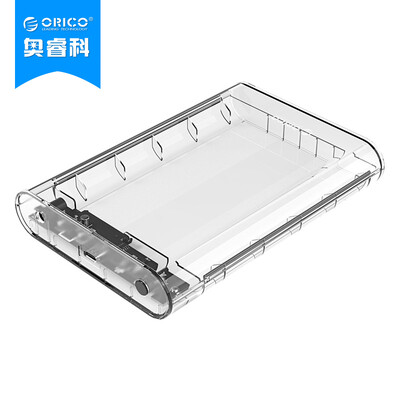 

ORICO 3139C3 35-inch full view of the hard disk box SATA serial port Type-C mobile external box transparent