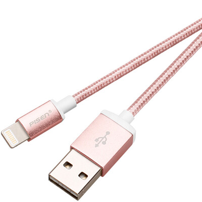 

Product wins Apple double-sided USB data charging nylon line 1 meter rose gold Apple phone 5 5s 6 6s Plus 7 7Plus iPad4 5 Air Pro mini2 34