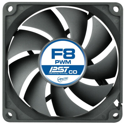 

ARCTIC 8cm fan computer case 4pin temperature control fan double ball F8PWMCO