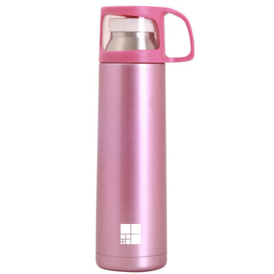 

Jiahong Meiyue Yue pure series of vacuum stainless steel insulation cup pot cup with a cup of fashion men&women children cup 500 beautiful blue 304 stainless steel cup with more
