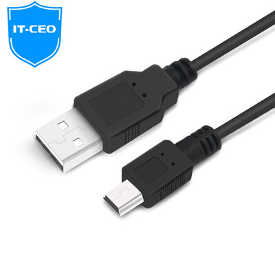

IT-CEO mini USB зарядная линия mp3 / 4 Bluetooth-шнур питания для наушников 5-контактный мобильный телефон Tablet PC цифровая камера T-port зарядная линия только для зарядки 0,3 м V08AN