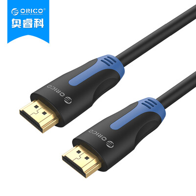 

Orrick Division (ORICO) HM14 HDMI кабель версии 1.4 4K цифрового кабельного телевидения высокой четкости 3D портативный компьютер видео кабель монитора проектор кабель 4 м черный