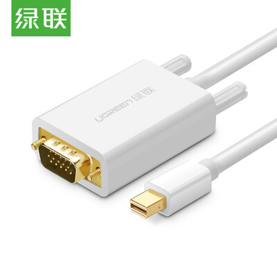 

Green Alliance (UGREEN) Mini DP to DP cable 4K HD DisplayPort to lightning interface male to public cable Apple Mac then projector 3 meters black 10434
