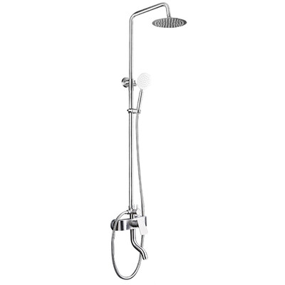 

Fürth 304 stainless steel shower shower net lead hot and cold faucet luxury shower set GBHS20