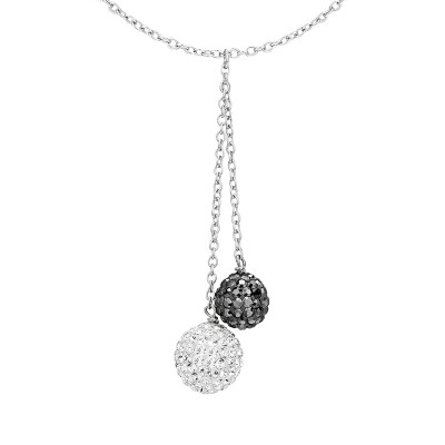 

AGATHA Jia Sha 2620240 spherical clavicle chain S925 silver cute fashion necklace silver