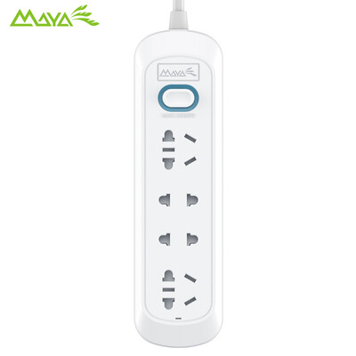 

Maya MAYA new national standard 4 28 m anti-electric total control switch socket insert plug board SY-T122 28M