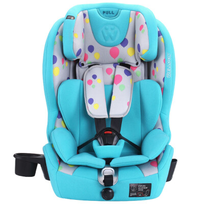 

Welton Welldon Core Treasure Core Baby Car Child Safety Seat ISOFIX Interface Double Fixed 3C Certification 9 Months-12 Years Tiffany Blue