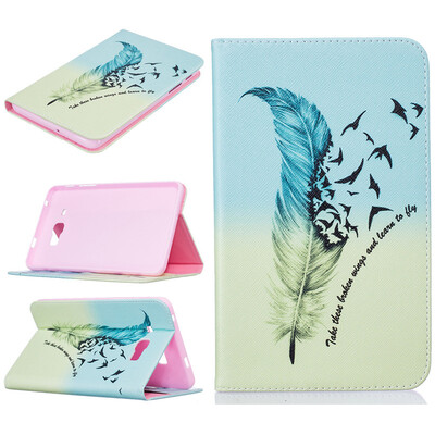 

GANGXUN Samsung Galaxy Tab J 7.0 T285DY Корпус Flip Shockproof Kickstand Slim Luxury Cover для вкладки J Max SM-T285DY