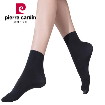 

Jingdong supermarket Pierre Cardan silk socks 100D release velvet short socks 12 pairs of black uniform