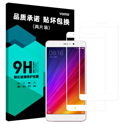 

(2 шт) Yomo защитная пленка для Xiaomi 5s plus белый