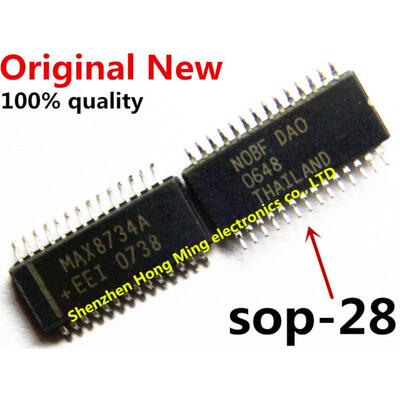 

10piece 100 New MAX8734A MAX8734AEEI High-Efficiency Quad-Output Main Power-Supply Controllers for Notebook Computers