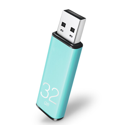 

OV U-color 32G USB2.0 metal U disk ice blue