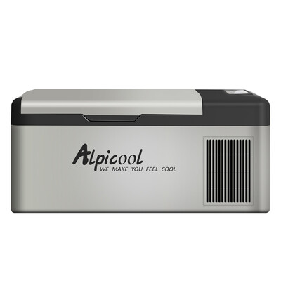 

Ice Tiger Alpicool Compressor Car Refrigerator Car 12V24V Mini Refrigerator 15L Pure Car Portable Freezer