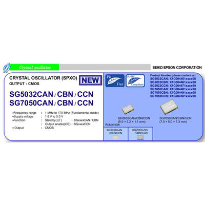 

SG7050CAN-TJGA 57 5070 7050